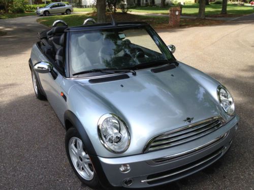2005 Mini Cooper Silver CONVERTIBLE - ONLY 36k Miles ! - Sunday driver - MINT !, US $10,800.00, image 4