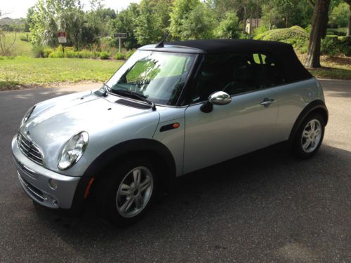 2005 Mini Cooper Silver CONVERTIBLE - ONLY 36k Miles ! - Sunday driver - MINT !, US $10,800.00, image 14