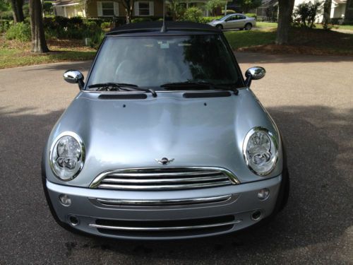 2005 Mini Cooper Silver CONVERTIBLE - ONLY 36k Miles ! - Sunday driver - MINT !, US $10,800.00, image 15
