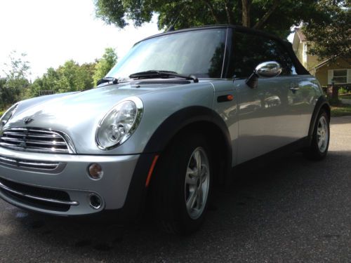 2005 Mini Cooper Silver CONVERTIBLE - ONLY 36k Miles ! - Sunday driver - MINT !, US $10,800.00, image 20