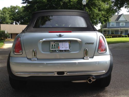 2005 Mini Cooper Silver CONVERTIBLE - ONLY 36k Miles ! - Sunday driver - MINT !, US $10,800.00, image 22