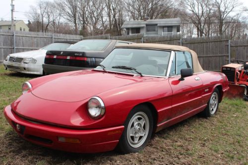 1991 alfa romeo spider veloce