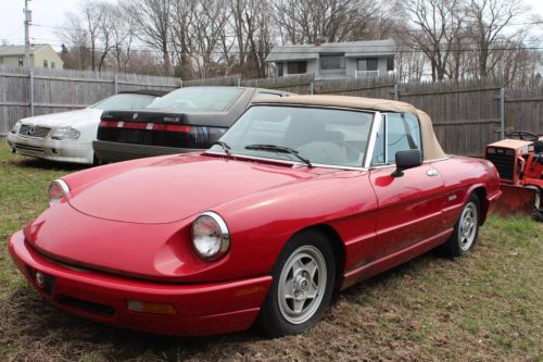 1991 alfa romeo spider veloce