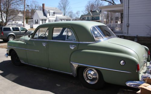 Amazing project car!! 1950 crysler windsor . low reserve