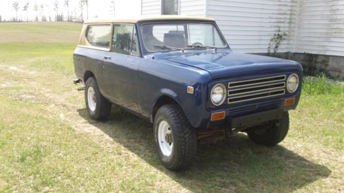 1972 international scout ii base sport utility 2-door 5.6l