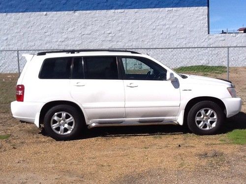 2002 toyota highlander limited sport utility 4-door 3.0l