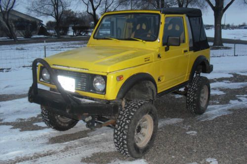 1986 suzuki samurai concertible