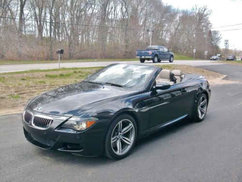 2007 bmw m6 base convertible 2-door 5.0l