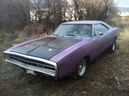 1970 dodge charger base hardtop 2-door 5.2l