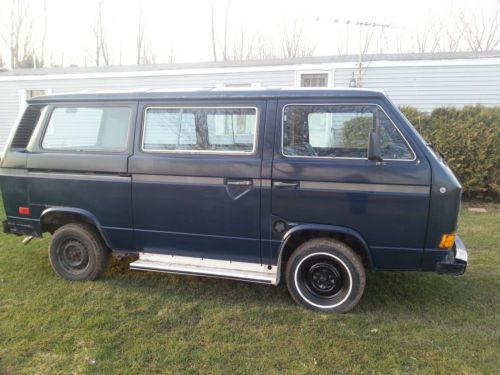 1984 volkswagen vanagon l standard passenger van 3-door 1.9l