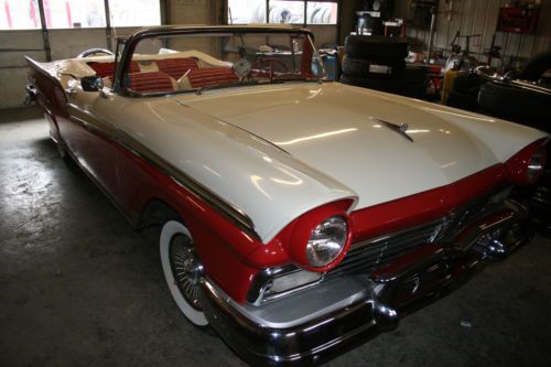 1957 Ford Fairlane 500 convertable 312 Thunderbird, auto SUPER NICE, image 9