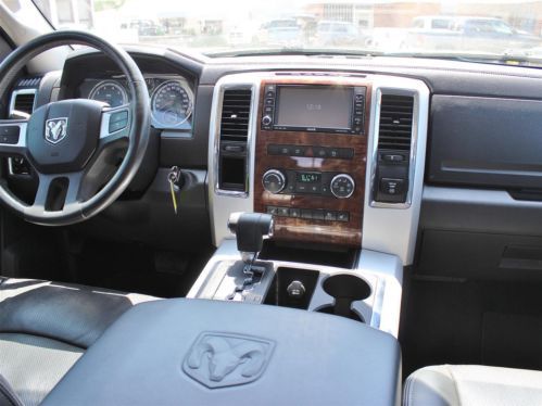 5.7L V8 Hemi Laramie Leather uConnect Bluetooth Alpine Climate Seats Tow MP3 CD, image 12