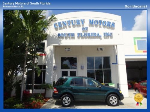 &#039;02 ml320 3.2l v6 auto all wheel drive 1 owner low mileage leather cpo warranty