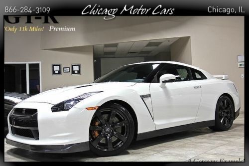 2010 nissan gt-r premium only 11k miles pearl white pristine &amp; loaded 2-owner!