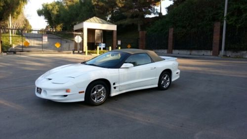 1999 pontiac trans am convertible**california car**zero rust**drop top***