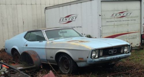 1973 mustang fastback project car 351c cleveland fmx