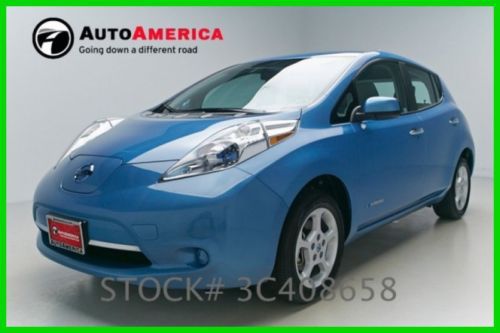 We finance! 4127 miles 2013 nissan leaf sv electric