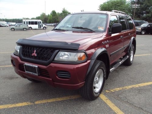2001 mitsubish montero sport ls 4x4 suv loaded well maintained very clean