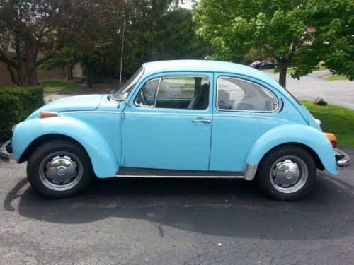 1973 volkswagen super beetle base 1.6l