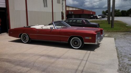 1976 cadillac eldorado convertible.. fuel injected in excellent condition