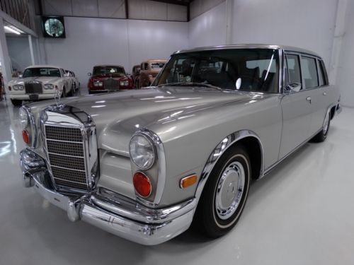 1972 mercedes-benz 600 swb limousine, all original factory books, data card!