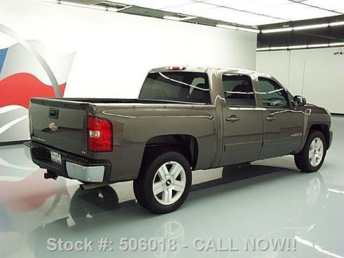 2007 CHEVY SILVERADO LTZ CREW VORTEC MAX LEATHER 20'S TEXAS DIRECT AUTO, US $19,780.00, image 4