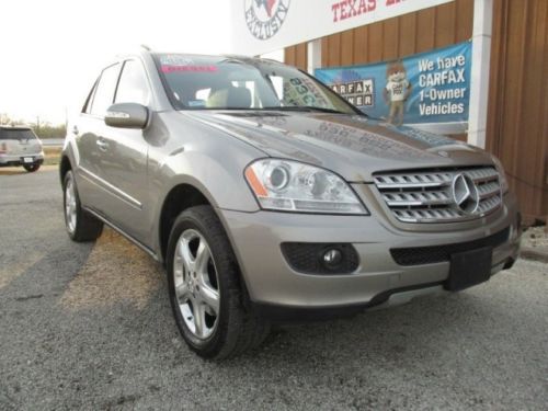 2007 mercedes-benz m-class ml 320 4matic 3.0l cdi diesel~1 texas owner~roof~nav~