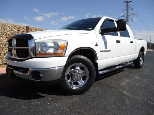 Mega cab-slt-srw-5.9l cummins-tx trk-pwr seat-xtra nice-cd-keyless-clean carfax