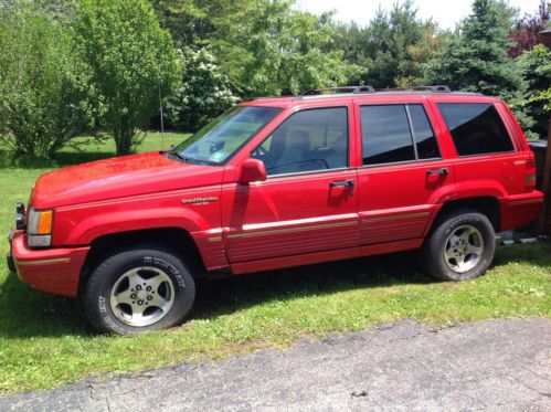 1994 jeep grand cherokee limited sport utility 4-door 5.2l