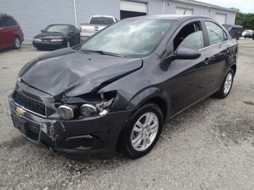 2013 Chevrolet Sonic, salvage, runs and drives, damaged, image 7