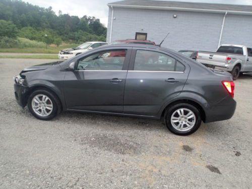 2013 Chevrolet Sonic, salvage, runs and drives, damaged, image 8