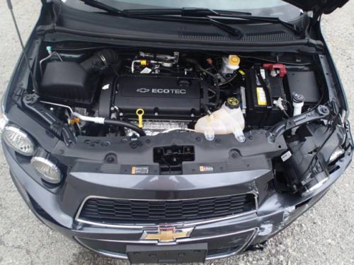 2013 Chevrolet Sonic, salvage, runs and drives, damaged, image 11