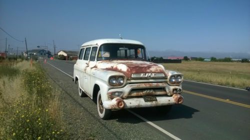 1958 gmc/ chevy carryall apache 100