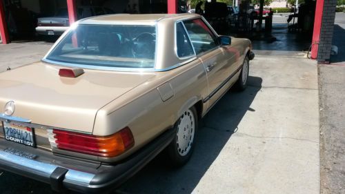 1986 mercedes-benz 560 sl low miles