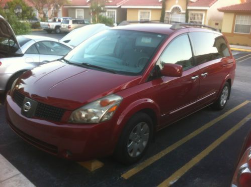 2006 nissan quest s mini passenger van 4-door 3.5l