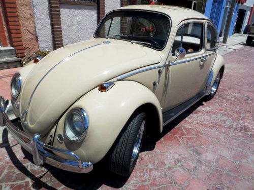 1966 german made vw beetle deluxe with sunroof, little street racer