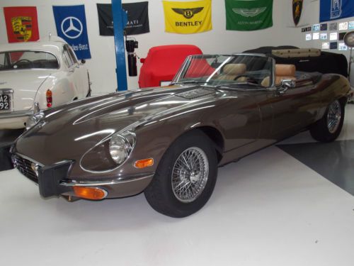 1974 jaguar xke v12 original owner 18k original miles original paint  super rare