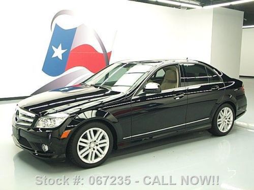 2009 mercedes-benz c300 sport p1 htd seats sunroof 37k texas direct auto