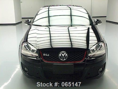 2009 VOLKSWAGEN GTI AUTOBAHN HTD LEATHER SUNROOF 42K MI TEXAS DIRECT AUTO, US $17,780.00, image 2