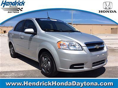 4dr sdn lt w/1lt chevrolet aveo lt w/1lt low miles sedan automatic gasoline 1.6l