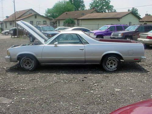 1981 chevy chevrolet caballero 350 engine motor mag wheels pb tw at headers carb