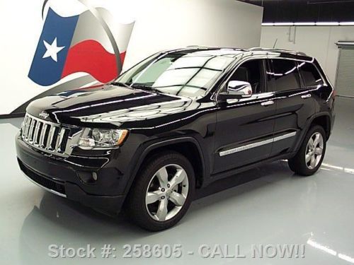 2012 jeep grand cherokee overland pano roof nav 39k mi texas direct auto