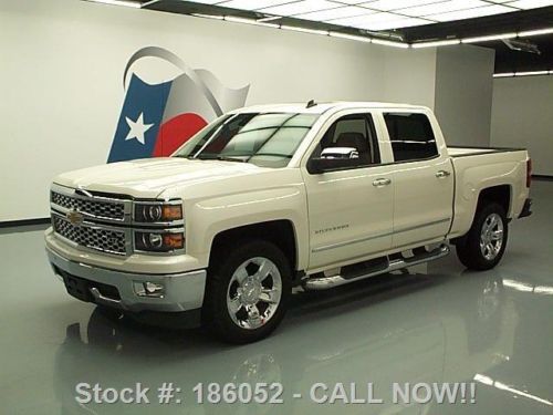 2014 chevy silverado ltz crew sunroof leather nav 10k texas direct auto