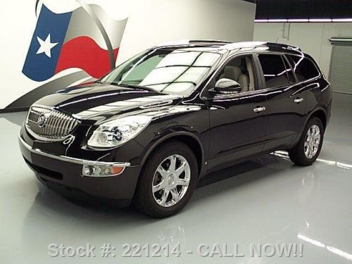 2008 buick enclave cxl awd dual sunroof nav 7-pass 55k texas direct auto