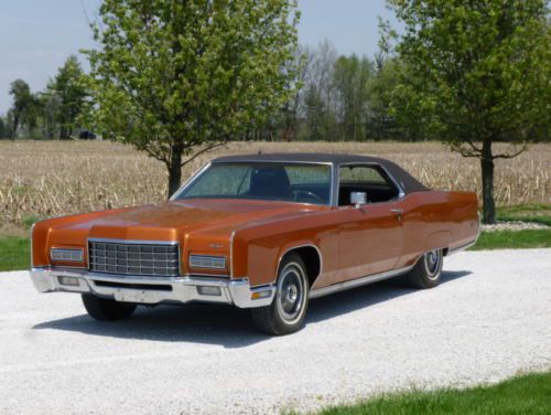1972 lincoln continental coupe - show quality