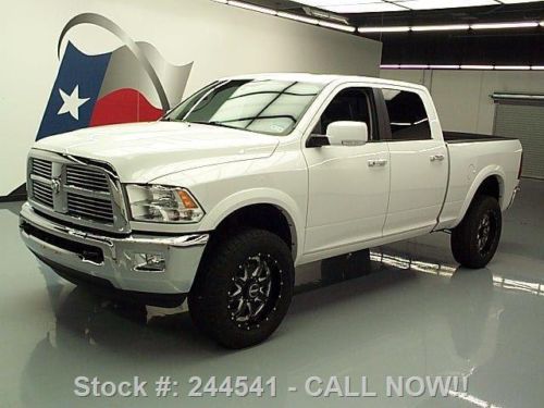 2012 dodge ram 2500 ltd 4x4 lift diesel sunroof nav 45k texas direct auto