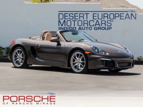 2013 porsche boxster s anthracite brown 3k mi