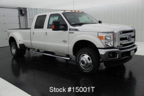 15 f-350 drw lariat new turbo 6.7 v8 diesel crew cab 4x4 navigation remote start