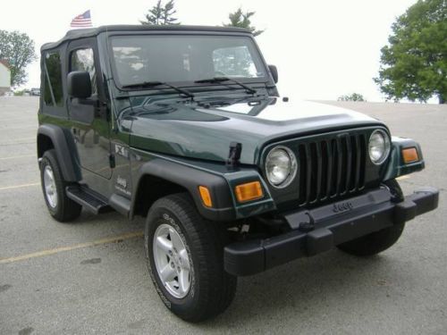 2004 jeep wrangler x sport utility 2-door 4.0l