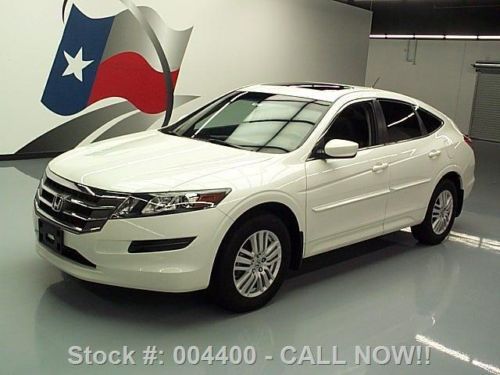 2012 honda accord crosstour ex-l leather sunroof 33k mi texas direct auto